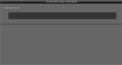 Desktop Screenshot of duckmania.co.uk